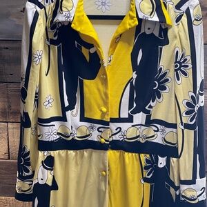 Vintage Saks 5th Avenue Dress Maxi Style